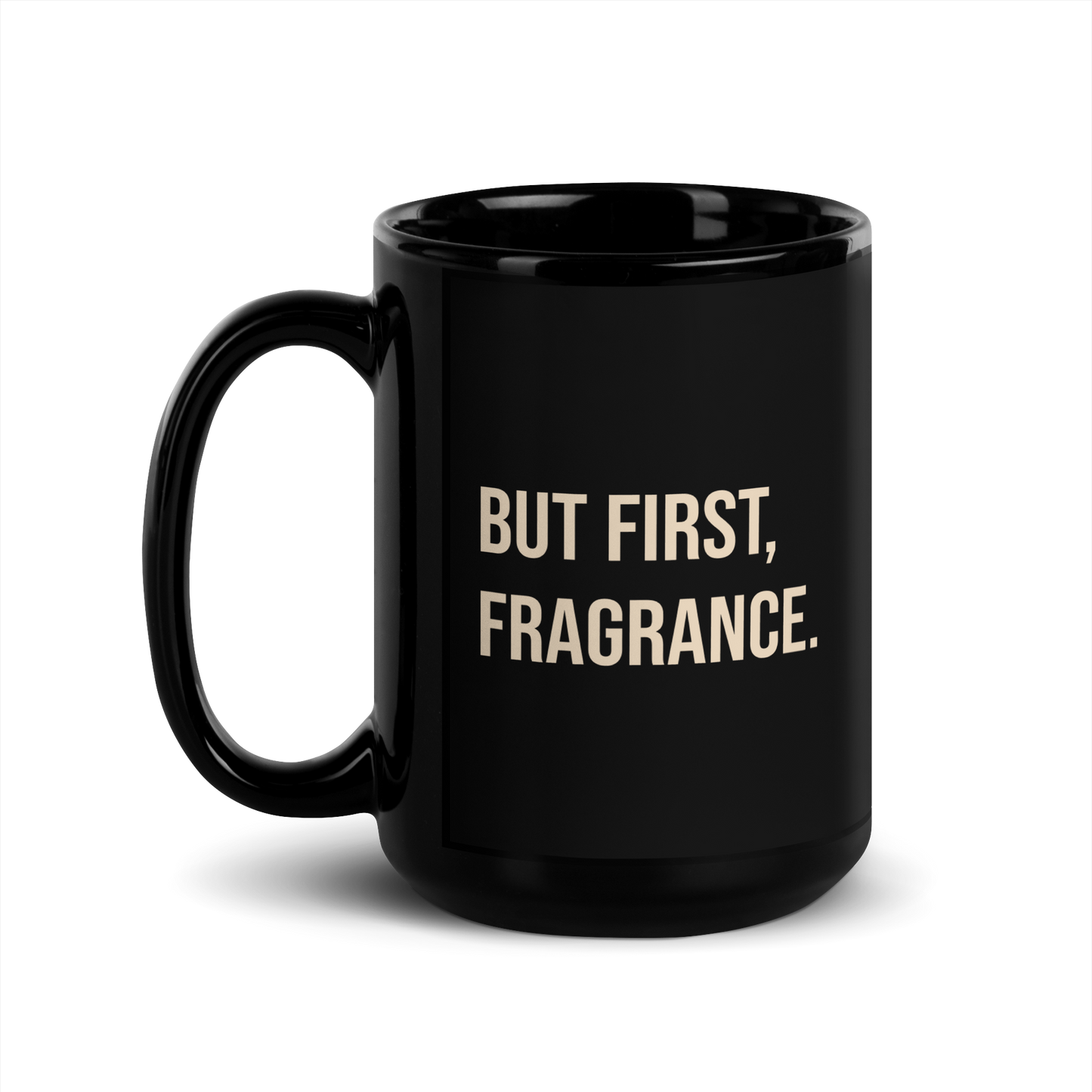 Sillage Culture | Black Glossy Mug: Priorities