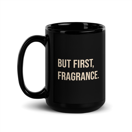 Sillage Culture | Black Glossy Mug: Priorities