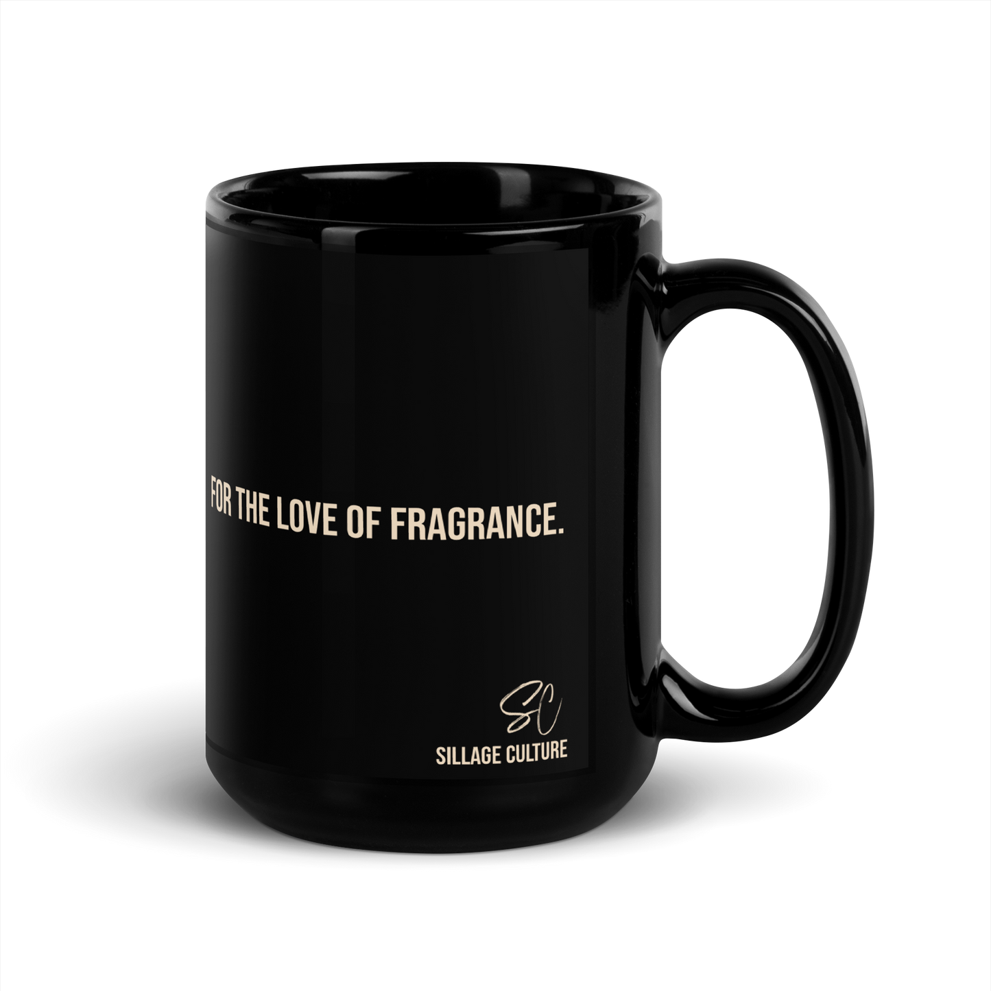 Sillage Culture | Black Glossy Mug: The Sign